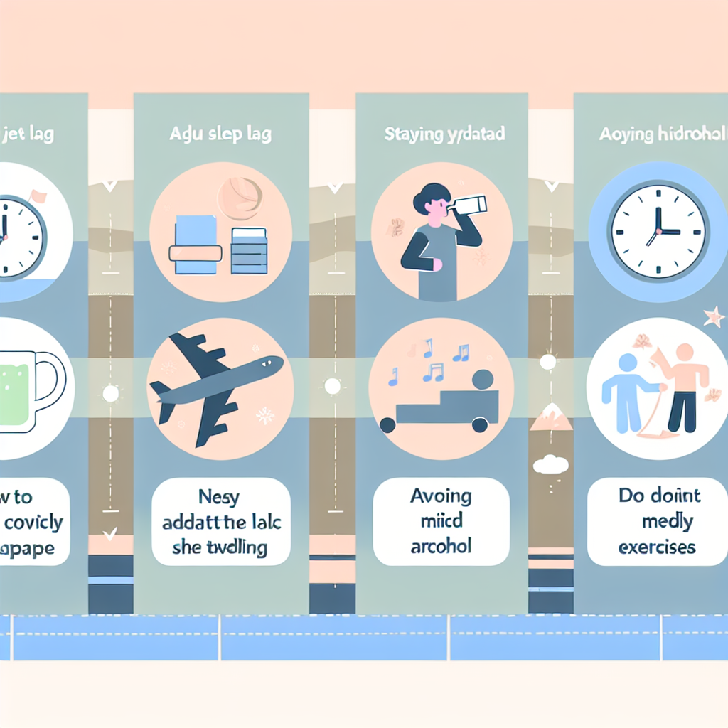 Cómo evitar el jet lag y adaptarte rápido al horario local