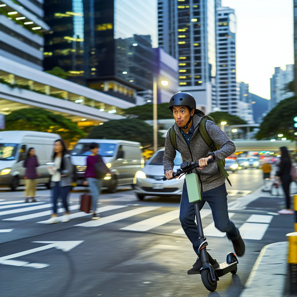 Cómo moverte en patinete eléctrico por la ciudad con seguridad