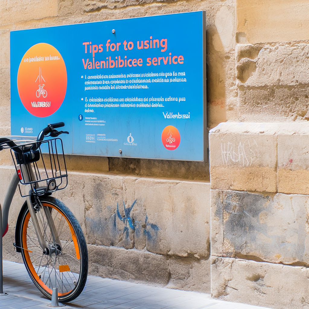 Consejos para usar el servicio público de bicicletas Valenbisi