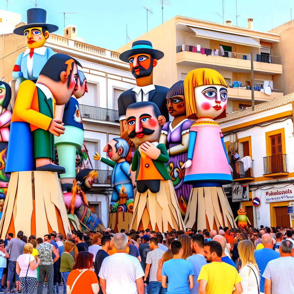 El Festival de Les Fogueres en Alicante, a un paso de Valencia