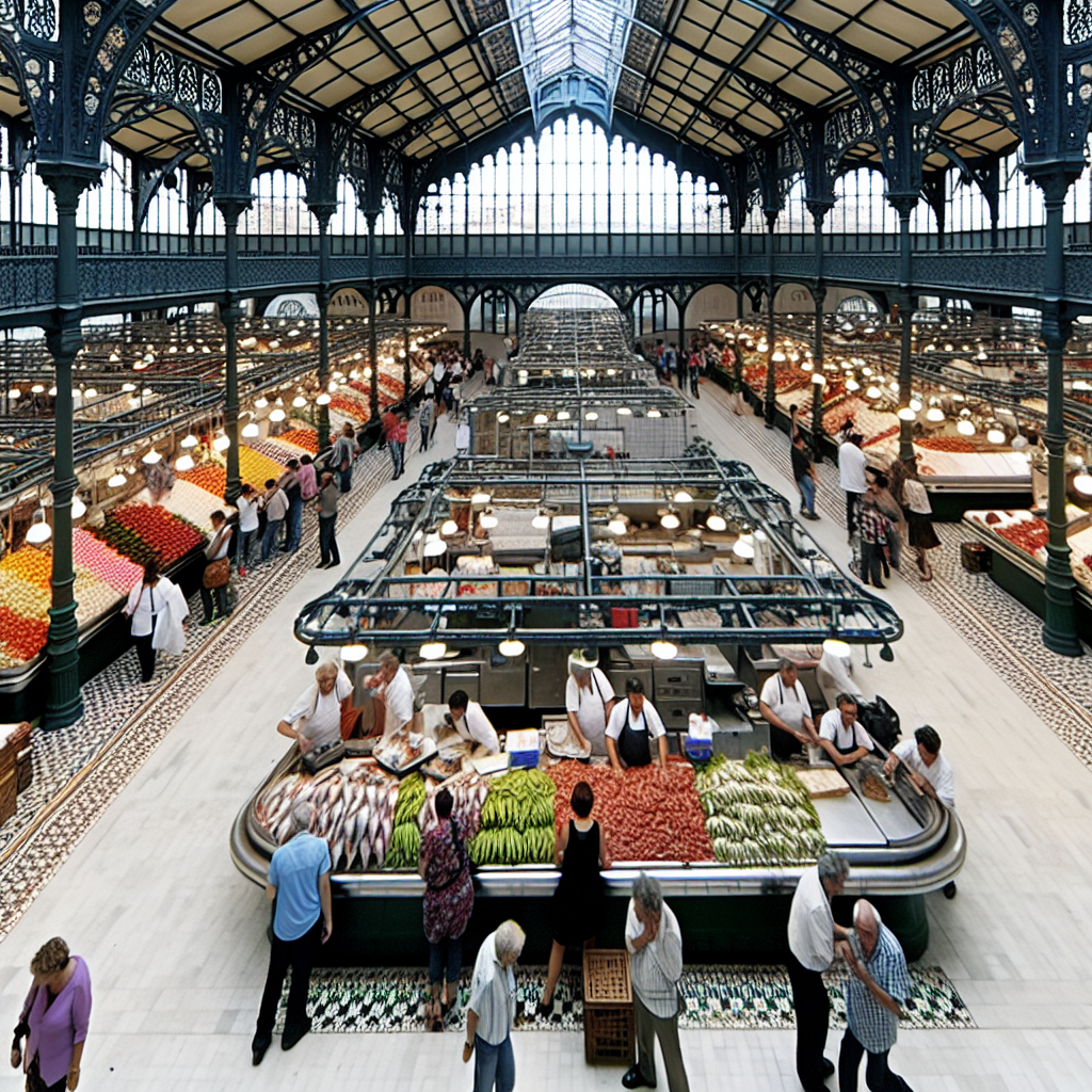 El Mercado de Colón: gastronomía y arquitectura modernista