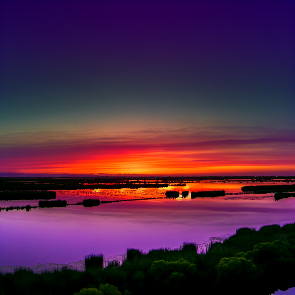 El Parque Natural de la Albufera al atardecer: un espectáculo único