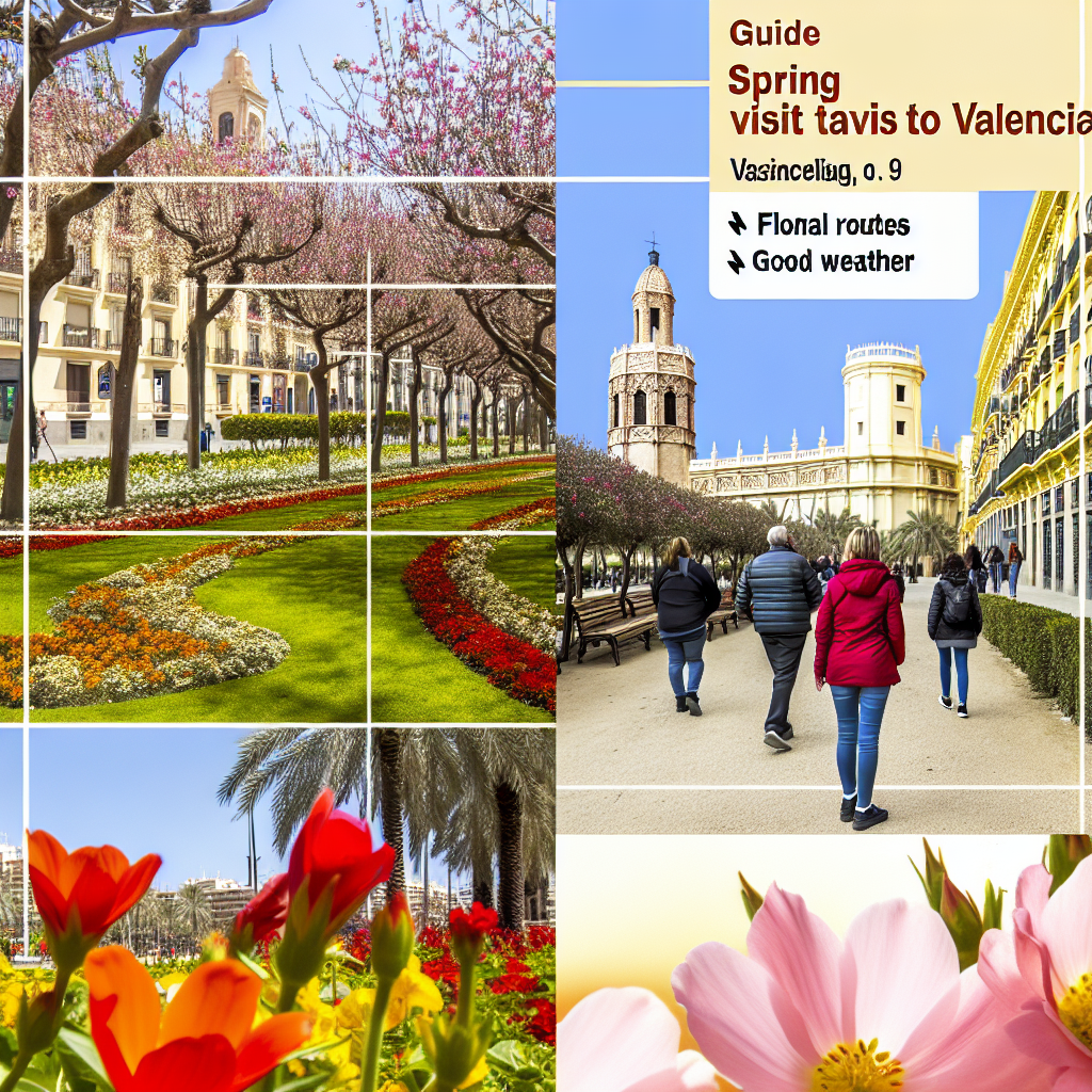 Guía para visitar Valencia en primavera: rutas florales y buen tiempo