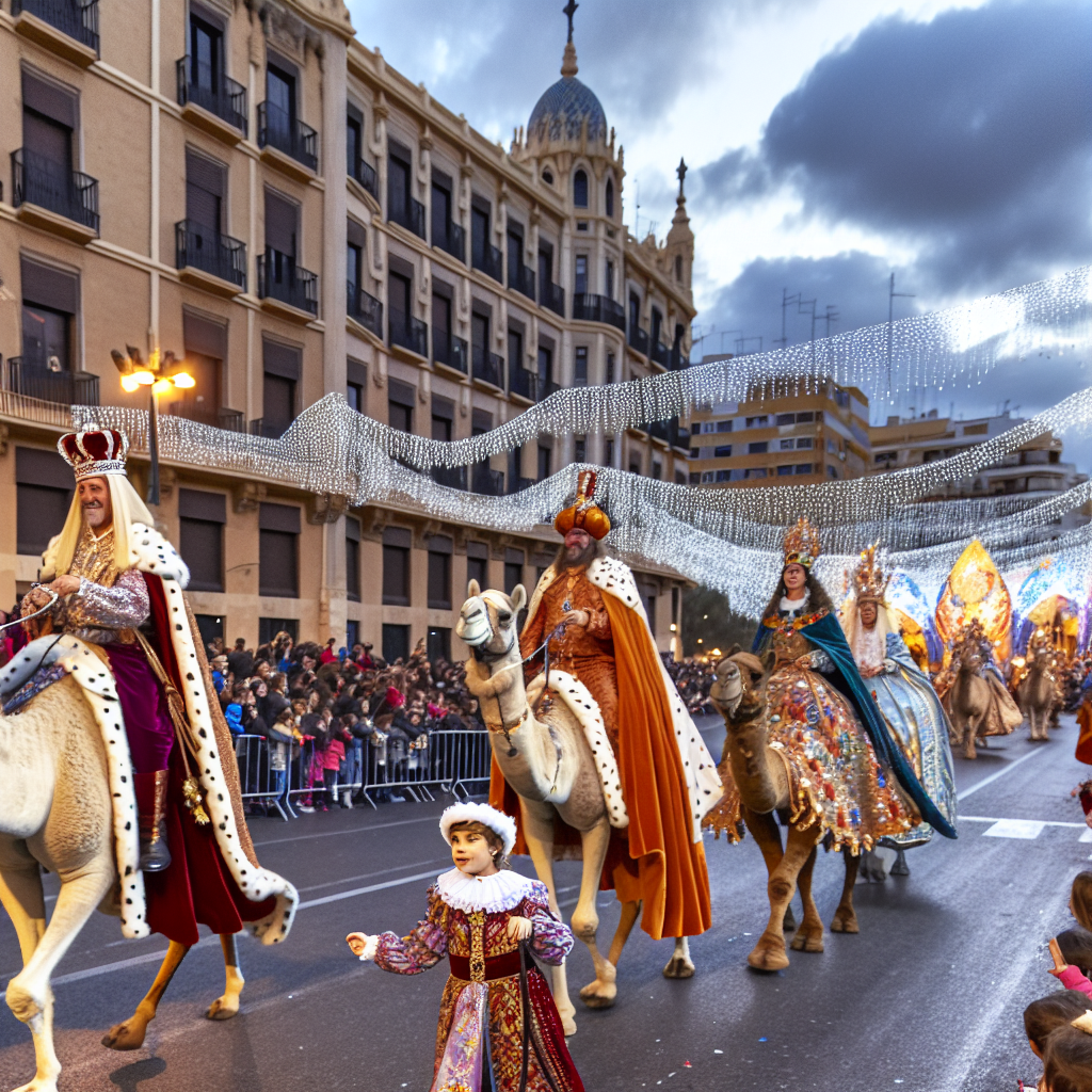 La Cabalgata de Reyes en Valencia: magia para todas las edades