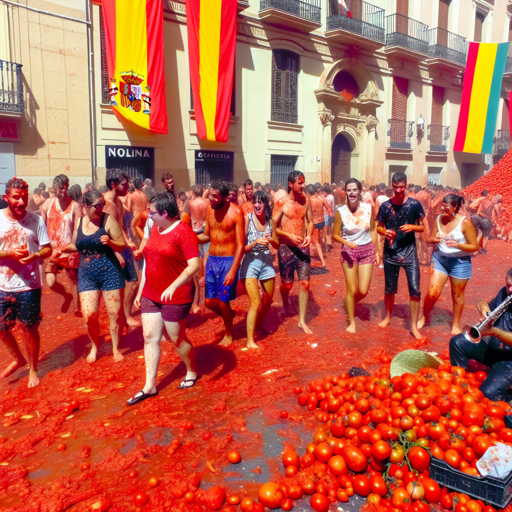 La Tomatina de Buñol: la gran fiesta del tomate cerca de Valencia