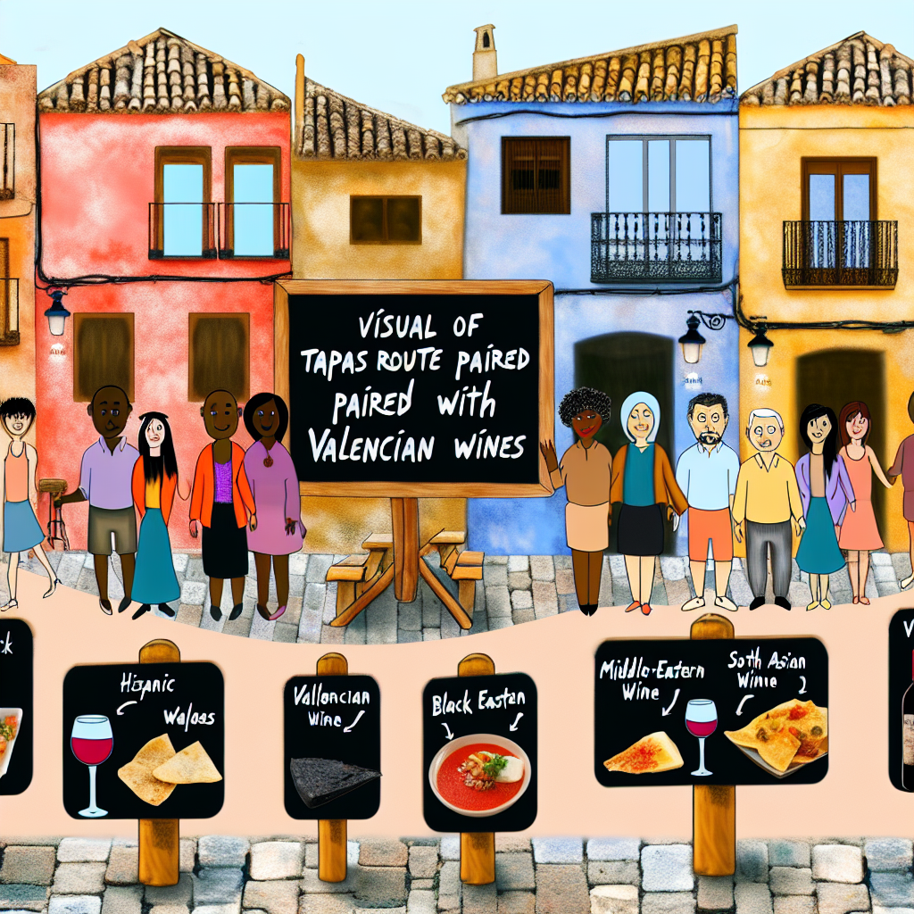 Rutas de tapas maridadas con vinos valencianos